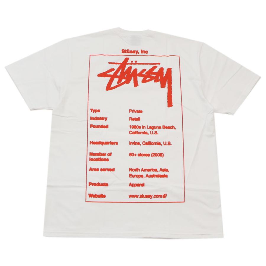 STUSSY 新品 ステューシー Wiki Tee Tシャツ WHITE ホワイト