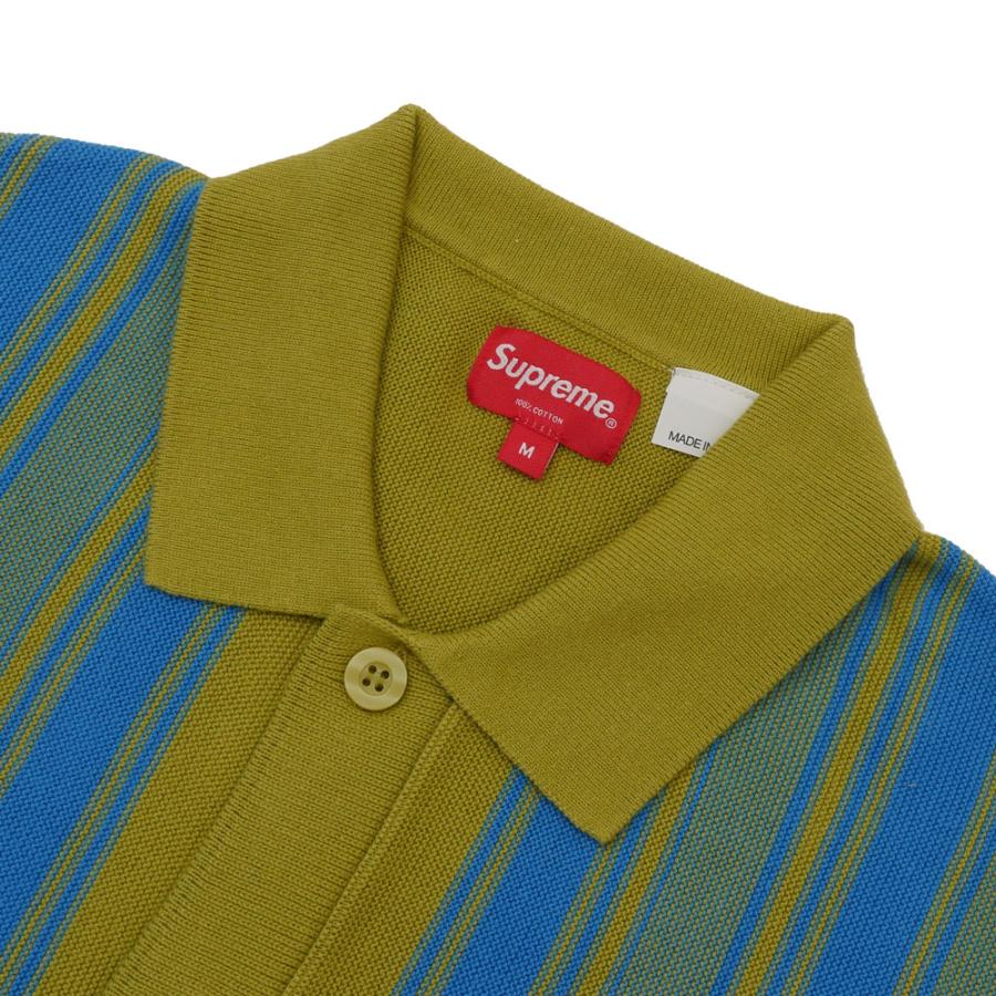 Supreme 新品 シュプリーム SUPREME Stripe Button Up Polo Supreme 新品 シュプリーム SUPREME Stripe Button Up Polo