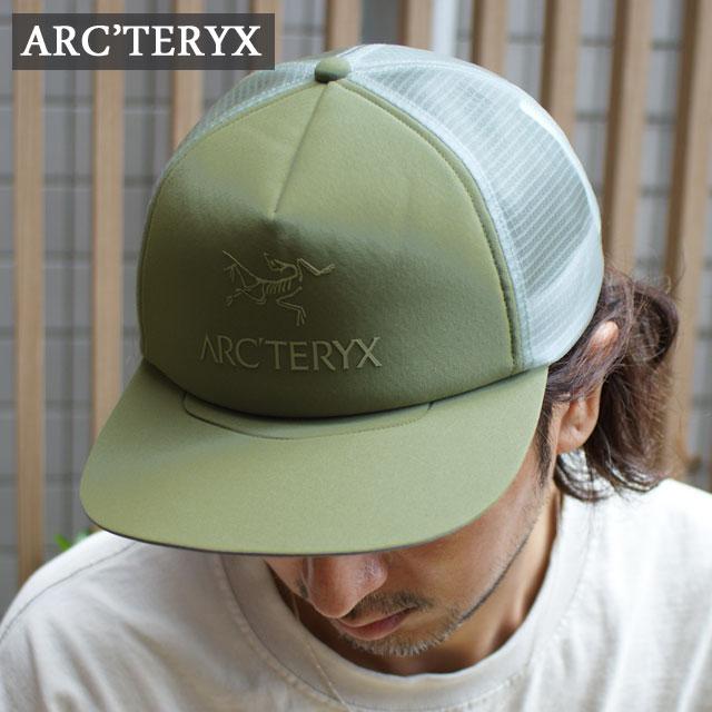 【美品】アークテリクス　キャップARC'TERYX レア ARC'TERYX アークテリクス Logo Trucker Hat ロゴ トラッカー
