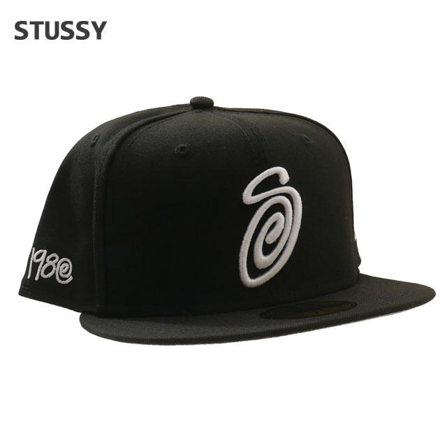 【タグ付正規】STUSSY CURLY S LOGO NEW ERA 7 5/8 STUSSY 新品 ステューシー CURLY S 59FIFTY NEW ERA CAP Sロゴ