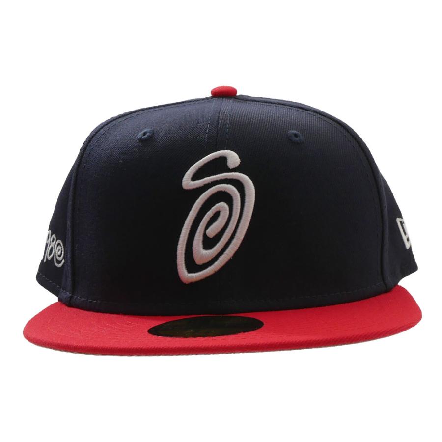 STUSSY 新品 ステューシー CURLY S 59FIFTY NEW ERA CAP Sロゴ