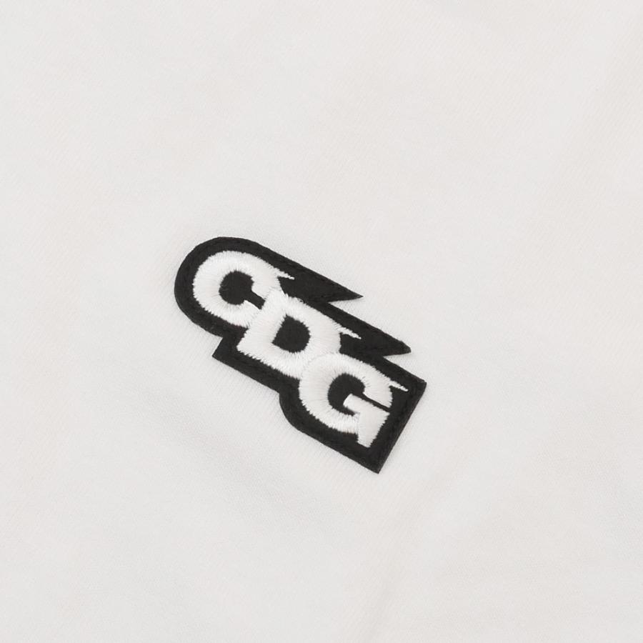 新品 シーディージー CDG コムデギャルソン COMME des GARCONS PATCH T-SHIRT Tシャツ WHITE ホワイト 200009220050 半袖Tシャツ｜essense｜03