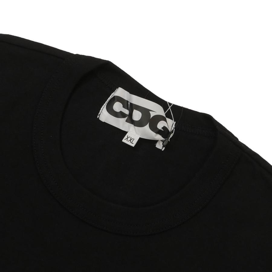 新品 シーディージー CDG コムデギャルソン COMME des GARCONS PATCH T-SHIRT Tシャツ BLACK ブラック 200009220071 半袖Tシャツ｜essense｜04
