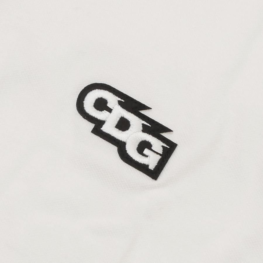 新品 シーディージー CDG コムデギャルソン COMME des GARCONS PATCH POLO SHIRT ポロシャツ WHITE ホワイト 218000439070 TOPS｜essense｜03