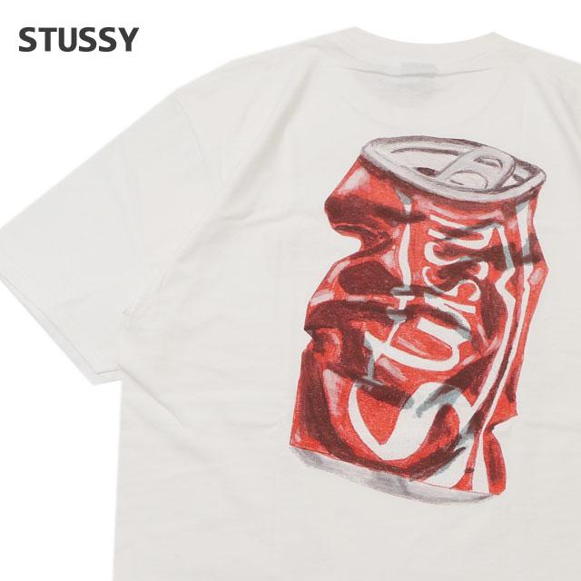 STUSSY 新品 ステューシー SODA CAN TEE Tシャツ WHITE ホワイト