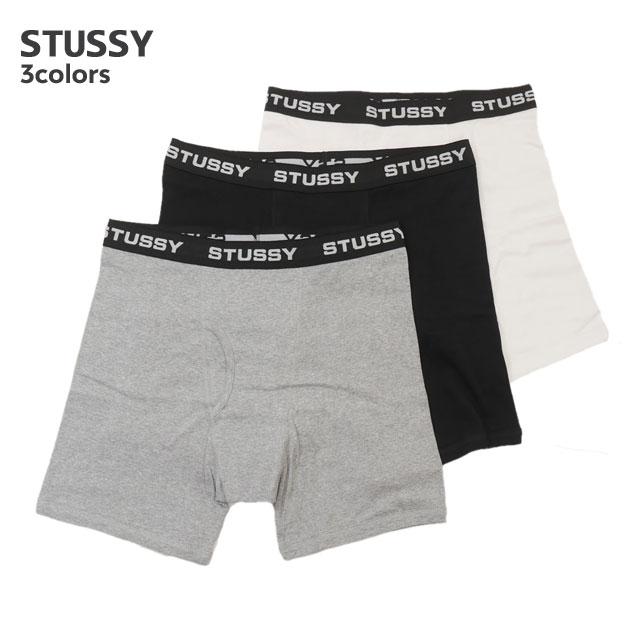 新品 STÜSSY ボクサーブリーフ 3パック ブラック ☆米国発/送関込*STUSSY*新作*ボクサーブリーフパック/3枚SET/B