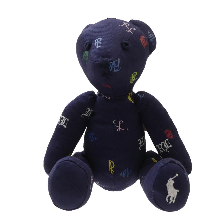 ポロベア キーホルダー ボール付き ネイビー ポロベア キーホルダー