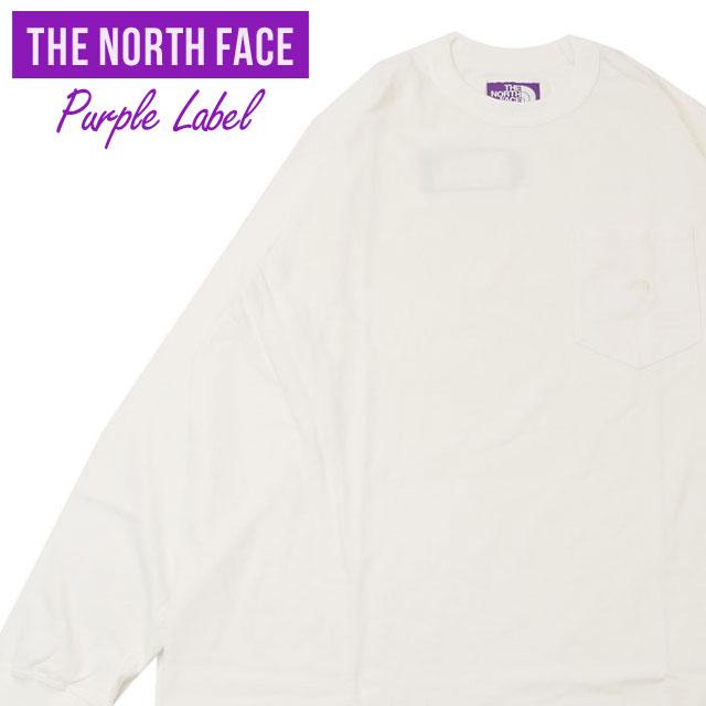 THE NORTH FACE NT3365N 長袖ポケットTシャツ L THE NORTH FACE PURPLE LABEL - 7oz Long Sleeve Pocket Tee