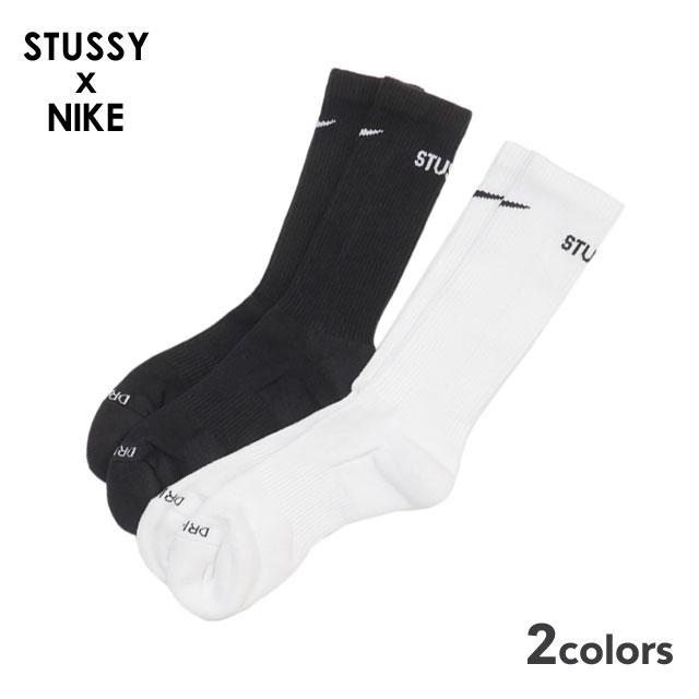 STUSSY 新品 ステューシー x ナイキ NIKE Cushioned Crew Socks