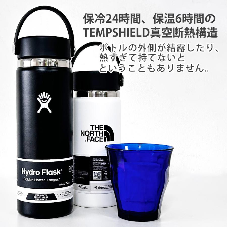 新品未使用 ハイドロフラスク×ノースフェイス　コラボ 水筒591ml グレー THE NORTH FACE 新品 ザ・ノースフェイス x ハイドロフラスク