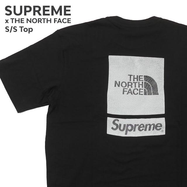 THE NORTH FACE x Supreme 半袖シャツ S ブラック