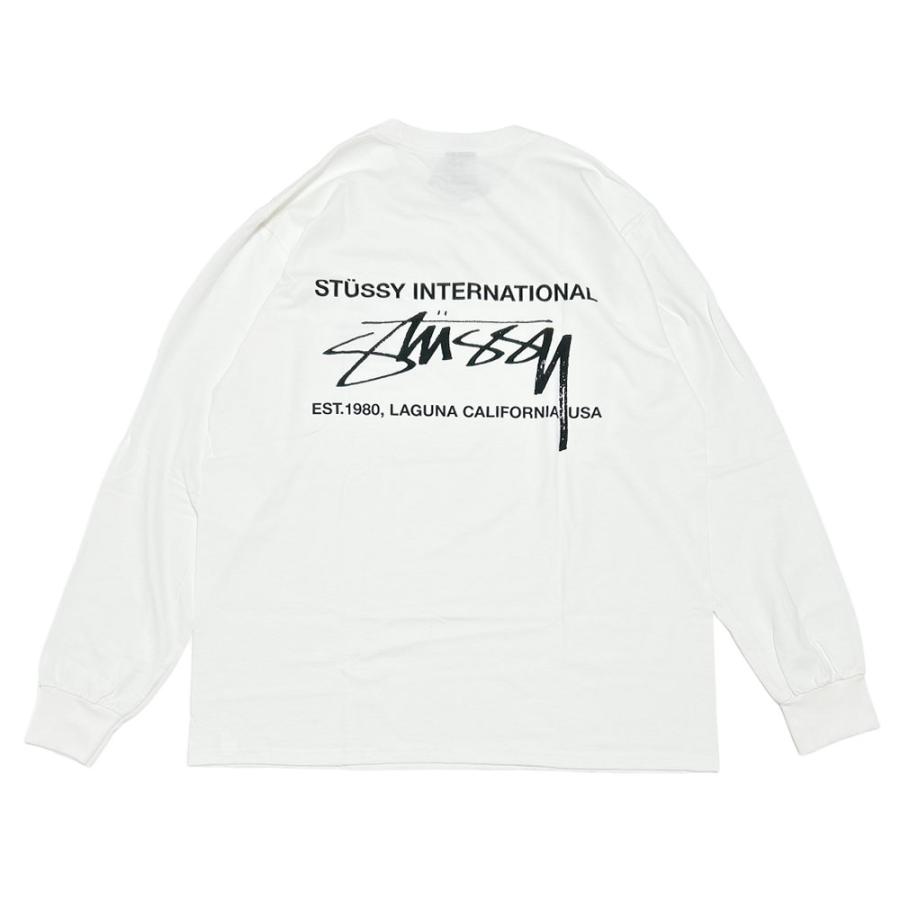 STUSSY（ステューシー） 新品 STUSSY SMOOTH INT.LS TEE 長袖Tシャツ