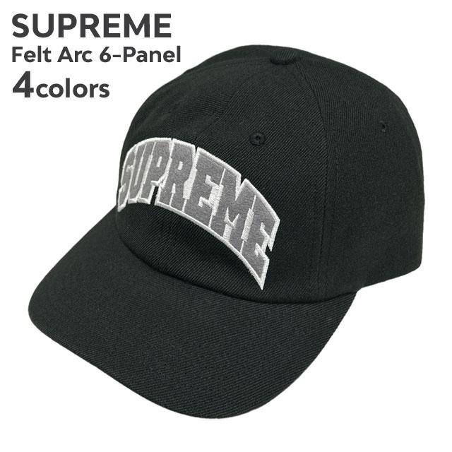 Supreme（シュプリーム） 新品 SUPREME Felt Arc 6-Panel キャップ