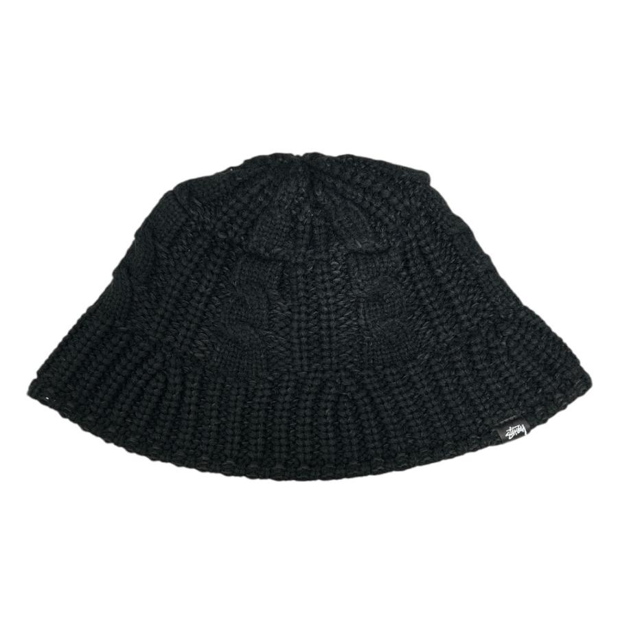 STUSSY（ステューシー） 新品 STUSSY CABLE KNIT BUCKET HAT バケット