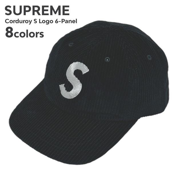 新品 シュプリーム SUPREME 24AW Corduroy S Logo 6-Panel キャップ 