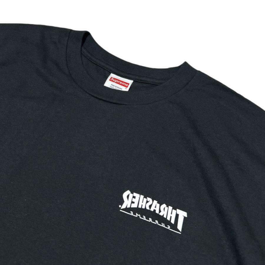 Supreme Thrasher Tシャツ XXL ブラック 期間限定ポイント5倍キャンペーン中!!] 新品 シュプリーム SUPREME x