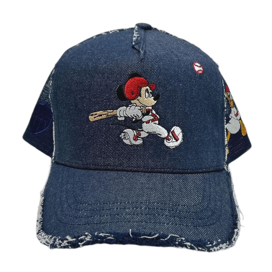 新品 ヨシノリコタケ YOSHINORI KOTAKE MICKEY BASEBALL MESH CAP ミッキー メッシュ キャップ