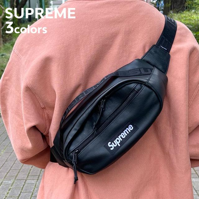 Supreme 新品 シュプリーム SUPREME Leather Waist Bag 牛革 Supreme 新品 シュプリーム SUPREME Leather Waist Bag 牛革