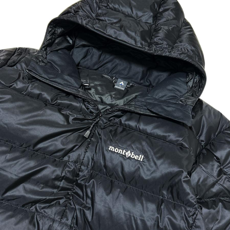 モンベル ライトアルパインダウンパーカ ブラック レディース Lサイズ モンベル ライトアルパイン ダウンジャケット 黒 L 1101606