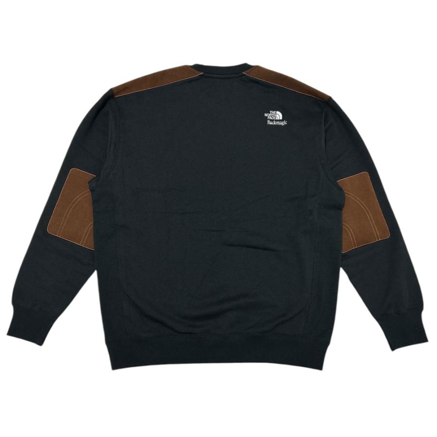 ノースフェイス Backmagic限定 Sweat Crew【L】ブラック 黒 essense_24112801