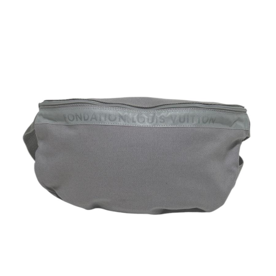 FONDATION LOUIS VUITTON 限定バムバック グレー 新モデル LOUIS VUITTON 美術館 ボディバッグ ルイヴィトン美術館