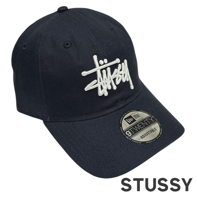 【新品】ステューシー ニューエラ キャップ 9Twenty ブラック New Era 9TWENTY Basic Strapback – Black | Headwear | Stüssy