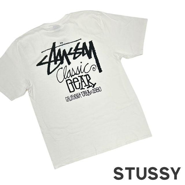 STUSSY 新品 ステューシー CLASSIC GEAR PIG.DYED TEE Tシャツ