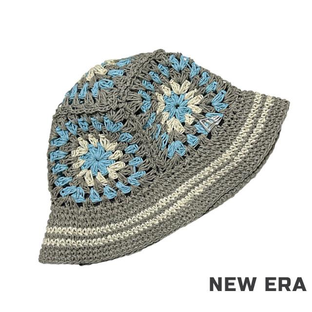 新品　NEWERA ニューエラ クロシェ ニットバケット Croche ネイビー クロシェ ニットバケット Croche ネイビー/クローム