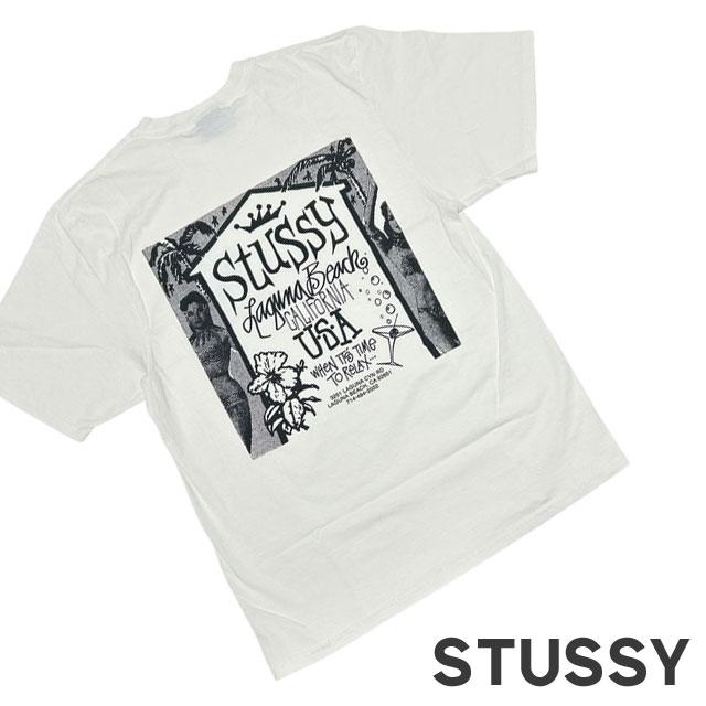 STUSSY 新品 ステューシー BEACH HOUSE PIG.DYED TEE ピグメント