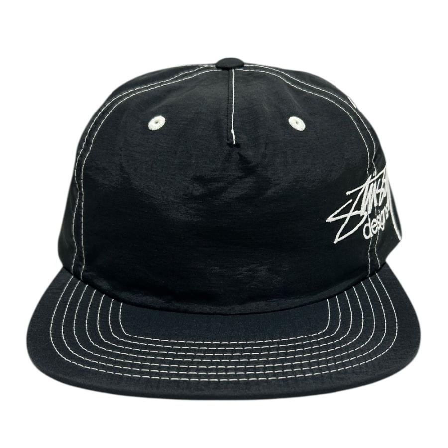 Stussy STUロゴ ブラック キャップ MID-DEPTH Stussy - Mid Depth Basic Strapback Cap : Black – arts - rec