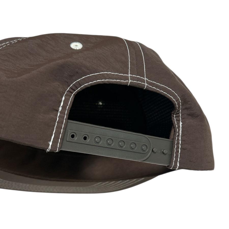 STÜSSY BURLEY THREADS SNAPBACK キャップ Stussy Mid Depth Burly Threads Snapback Black Men's - FW24 - US