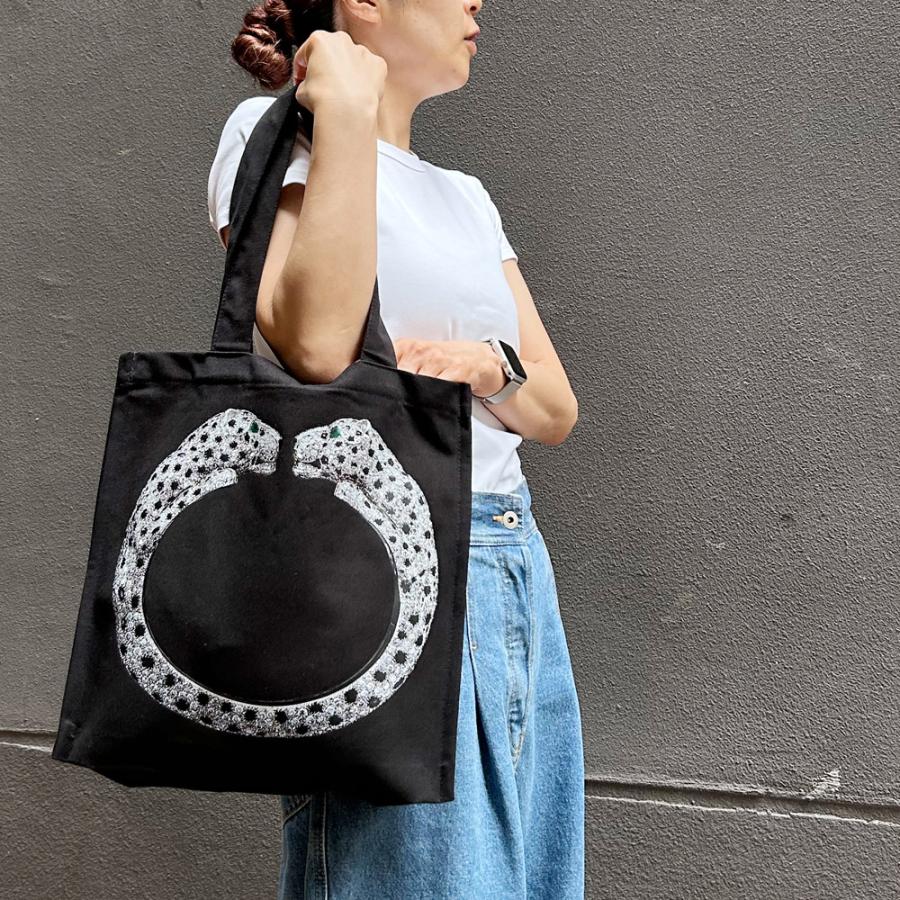 ★美品★カルティエ展限定★黒トートバッグ 楽天市場】カルティエ展 CARTIER 美術館 トート 限定トート