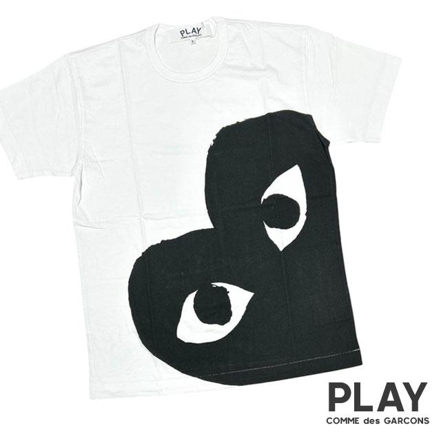 (2025新作)新品 プレイ コムデギャルソン PLAY COMME des GARCONS HUGE HEART TEE Tシャツ ハート ロゴ クルーネック カットソー 日本製 ギャルソン 入手困難 AX-T347-051 半袖Tシャツ PLAY COMME des GARCONS 新品 プレイ コムデギャルソン HUGE HEART TEE
