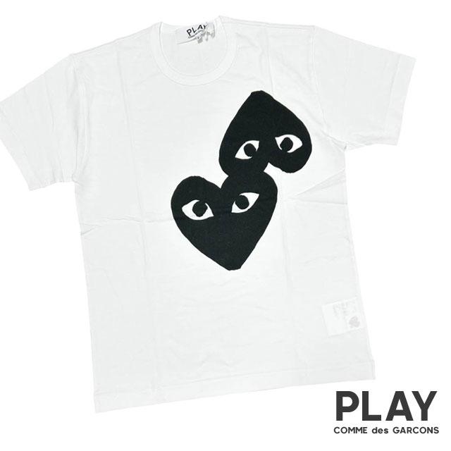 PLAY COMME des GARCONS 新品 プレイ コムデギャルソン OVERLAP