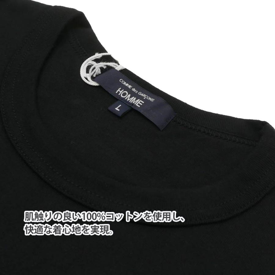 コムデギャルソンオム 田中オム ロンＴ 長袖カットソー 製品染め コットン綿 コムデギャルソンオム 田中オム ロンT 長袖カットソー 製品染め