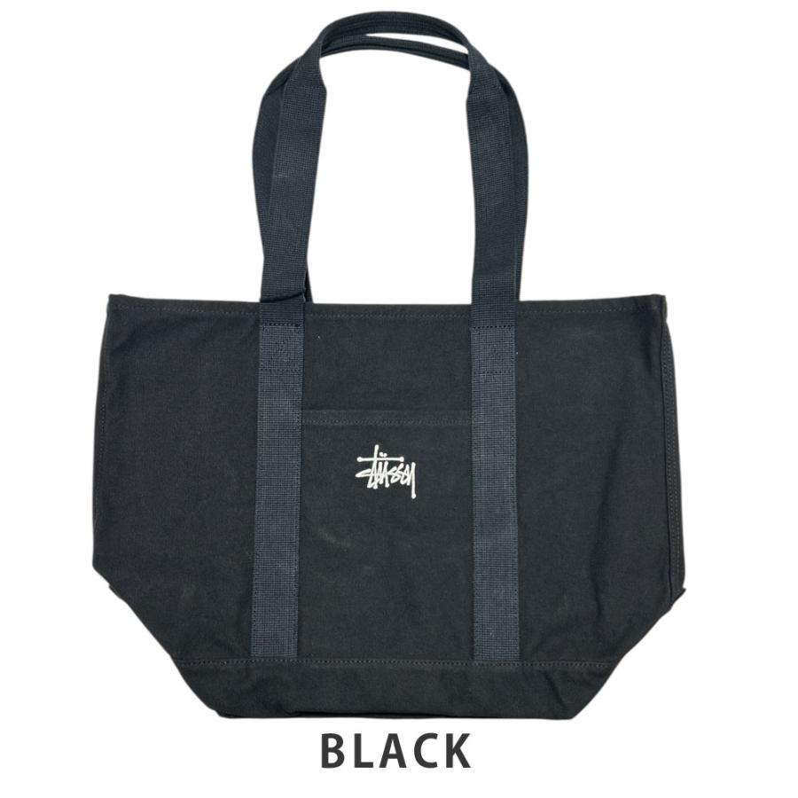 Stussy ダークグレー キャンバス トートバッグ STUSSY 新品 ステューシー CANVAS MARKET TOTE BAG キャンバス