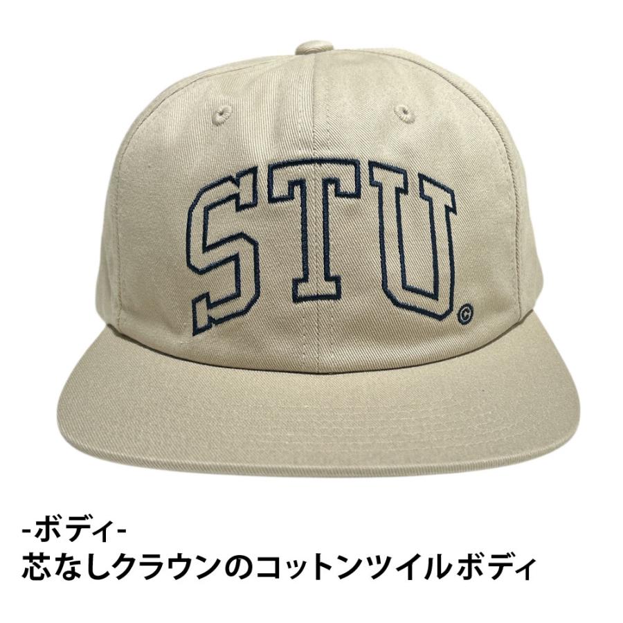 STUSSY 新品 ステューシー STU ARCH STRAPBACK CAP キャップ