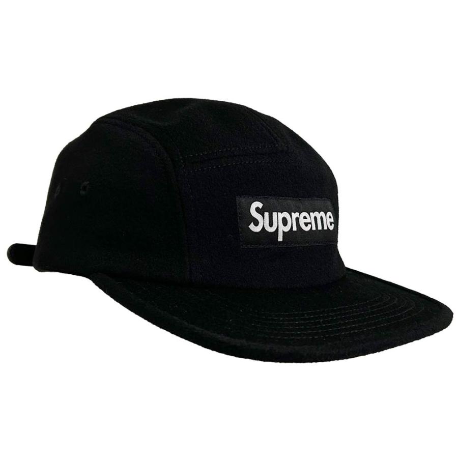 Supreme ✖︎ ロロピアーナ ブラックキャップ Supreme（シュプリーム） 新品 SUPREME 25FW Wool Camp Cap ウール