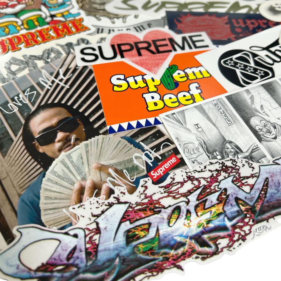 supreme ステッカー 300枚 supreme box logo ステッカー 300