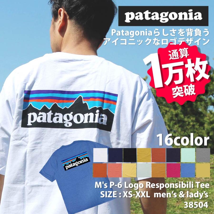 新品 パタゴニア Patagonia M S P 6 Logo Responsibili Tee P 6ロゴ レスポンシビリ Tシャツ メンズ レディース 半袖tシャツ Essense 通販 Yahoo ショッピング