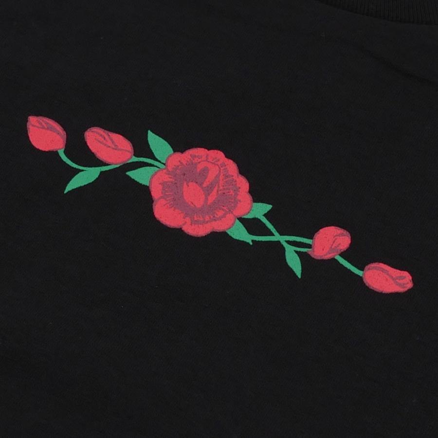 【数量限定特別価格】 新品 KROD (クラウド) ROSE TEE [Tシャツ] BLACK 999-005081-041｜essense｜02