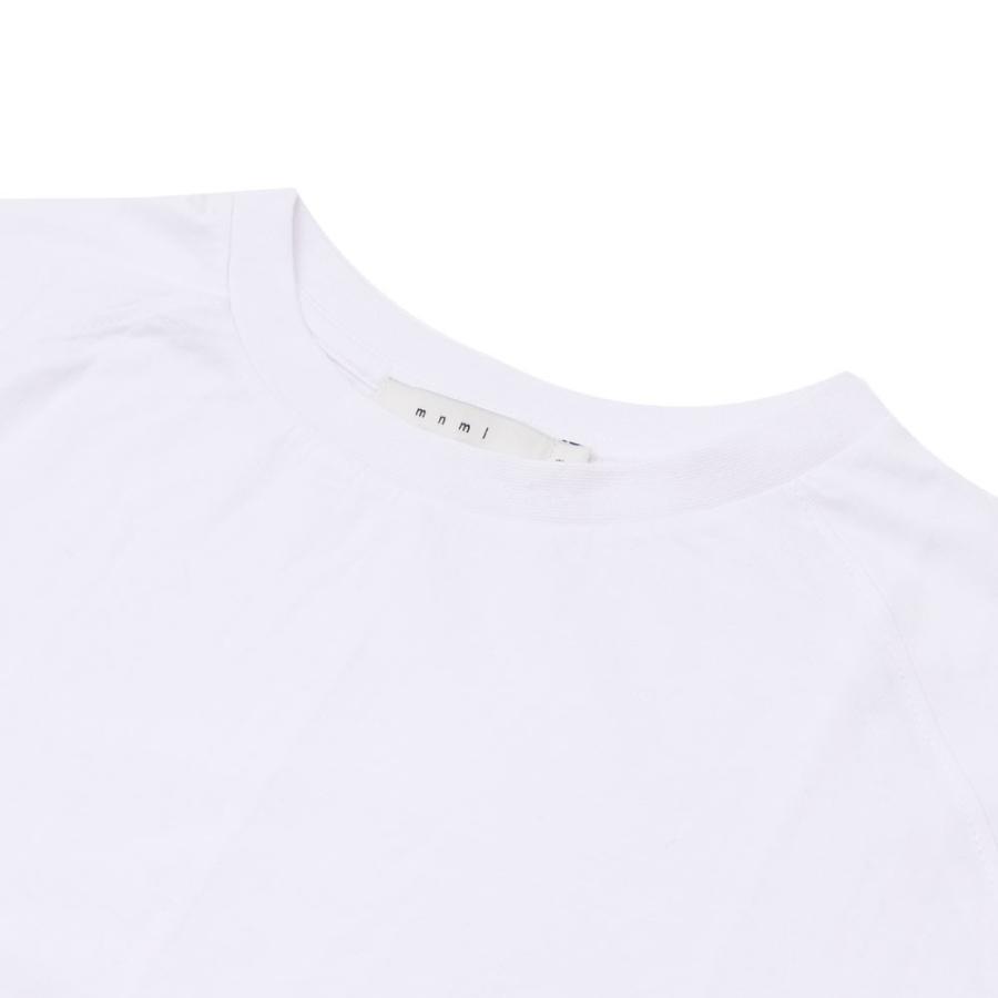 新品 mnml (ミニマル) SPLIT BACK RAGLAN L/S TEE[長袖Tシャツ][ロンT]WHITE999-005174-040(TOPS) |  | 02