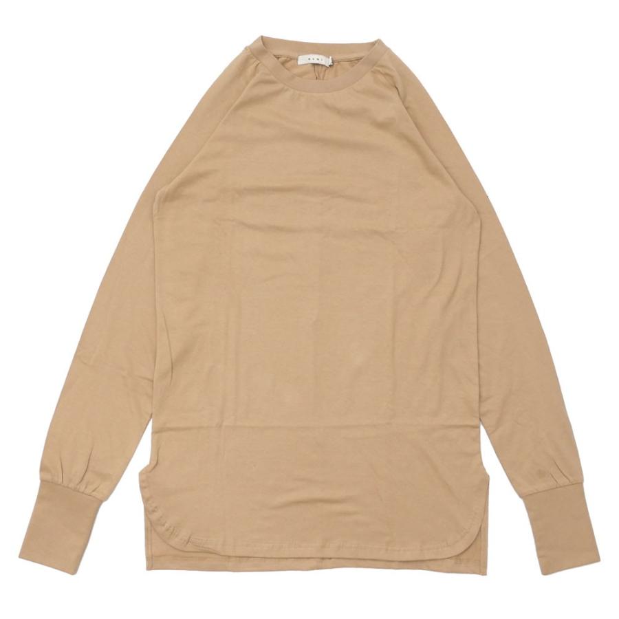 新品 mnml (ミニマル) SPLIT BACK RAGLAN L/S TEE[長袖Tシャツ][ロンT]SAND999-005174-046(TOPS) | 