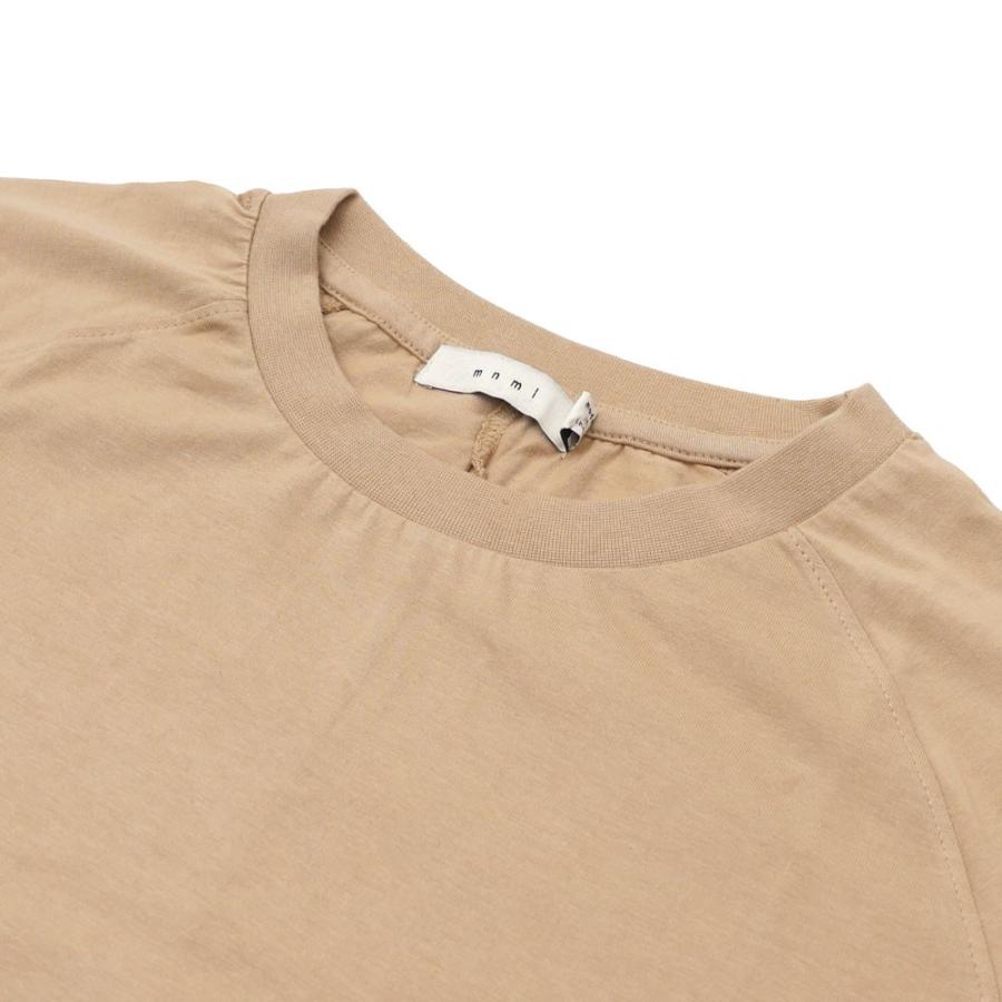 新品 mnml (ミニマル) SPLIT BACK RAGLAN L/S TEE[長袖Tシャツ][ロンT]SAND999-005174-046(TOPS) |  | 02