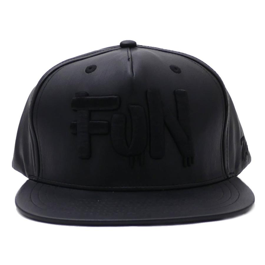 新品 FUN (ファン)x 7UNIONSTRAPBACK CAP [キャップ]BLACK 691-000043-019(ヘッドウェア)｜essense｜02