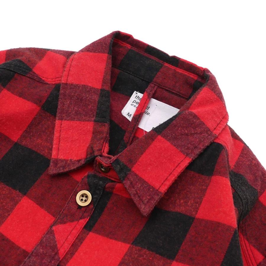 新品 EPTM (エピトミ)BUTCHER FLANNEL SHIRT[長袖シャツ]RED 999-005390-043(TOPS)｜essense｜03