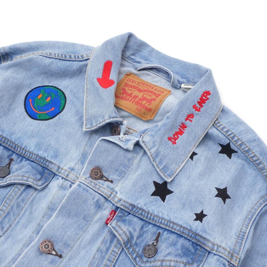 TRAVIS SCOTT ASTROWORLD LEVIS DENIM JACKET LIGHT INDIGO 999005730054 OUTER 8103002 essense Yahoo