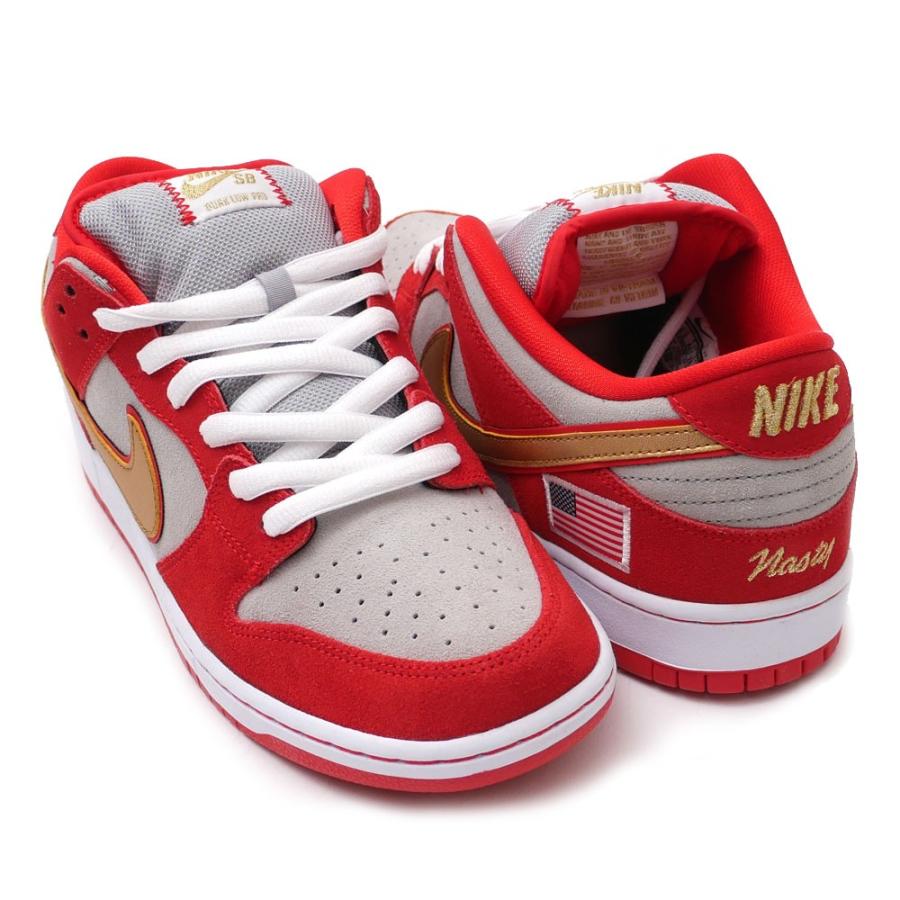 NIKE 新品 ナイキ DUNK LOW PRO SB ダンク Nasty Boys CHALLENGE RED