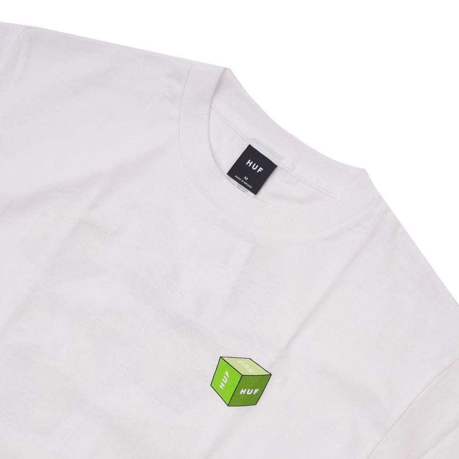 新品 ハフ HUF 3D BOX TEE Tシャツ WHITE ホワイト 白 999006309040 半袖Tシャツ｜essense｜04