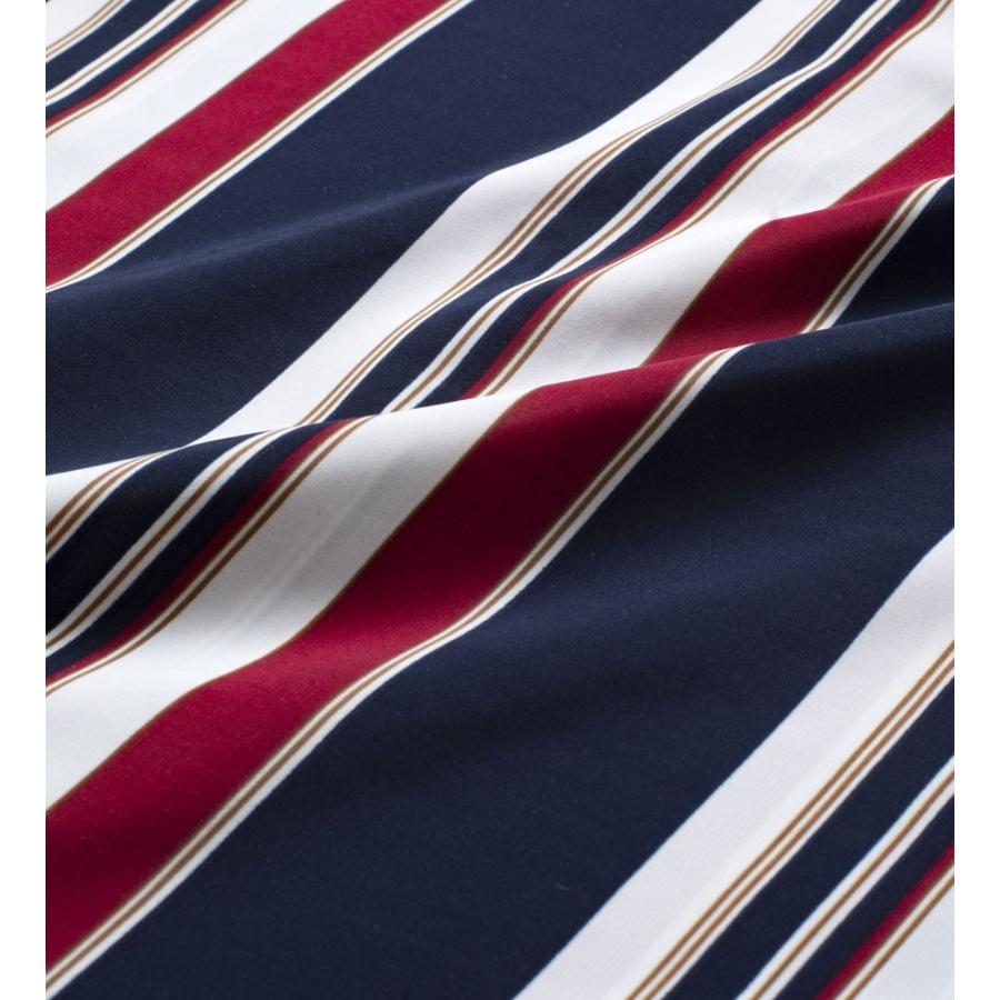 APPLEBUM 半袖ストライプシャツ ネイビー/ホワイト　アップルバム APPLEBUM 新品 アップルバム Stripe S/S Shirt ストライプ 半袖